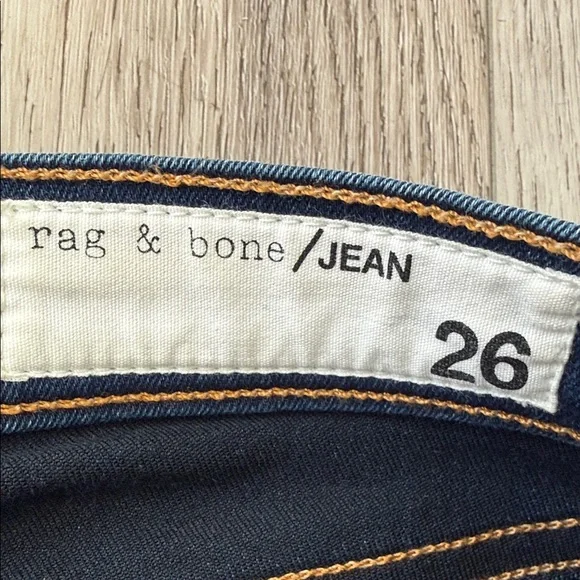 Rag & Bone Indigo Denim Jeans - Picture 2 of 5